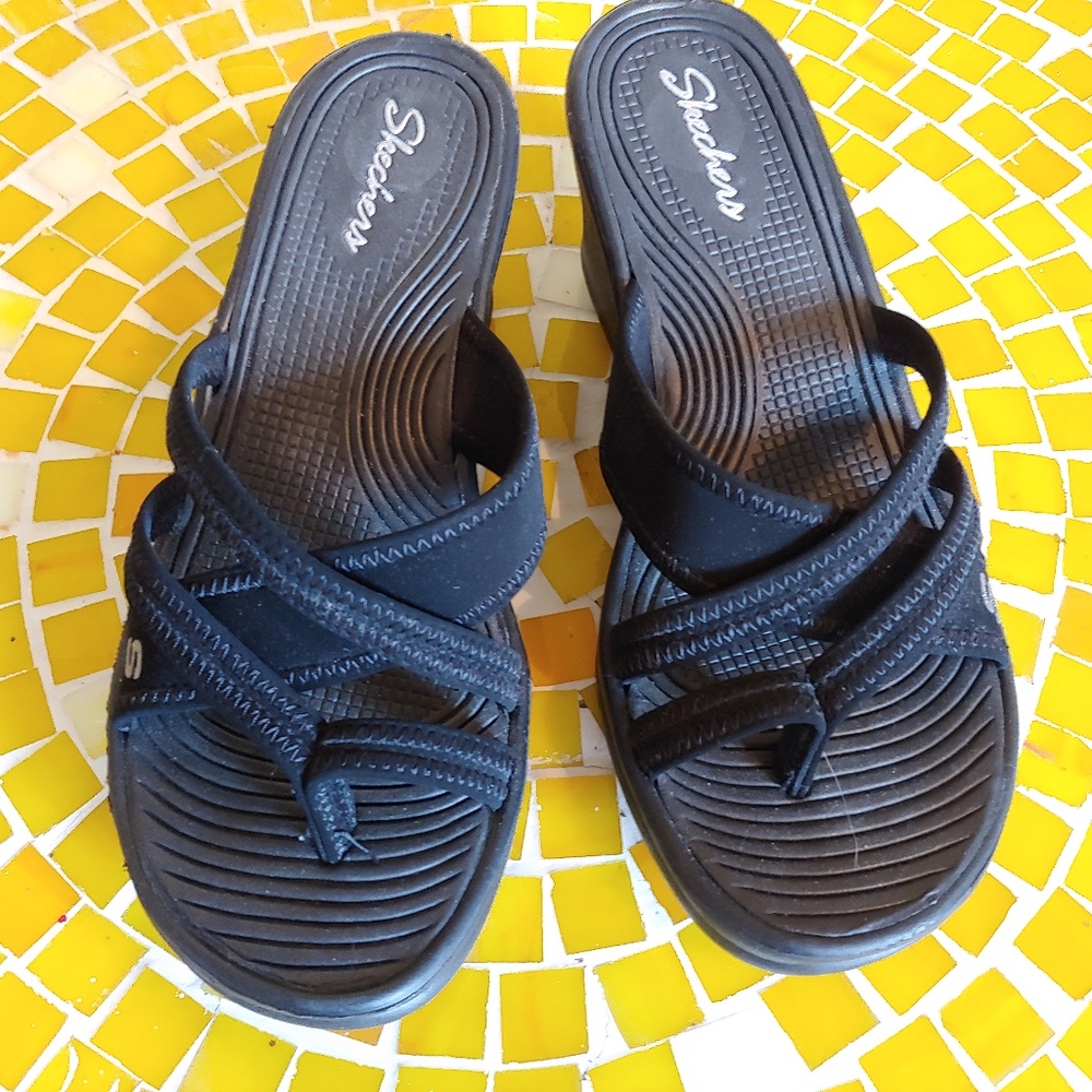 Skechers Cali Rumblers - Wedge Sandal